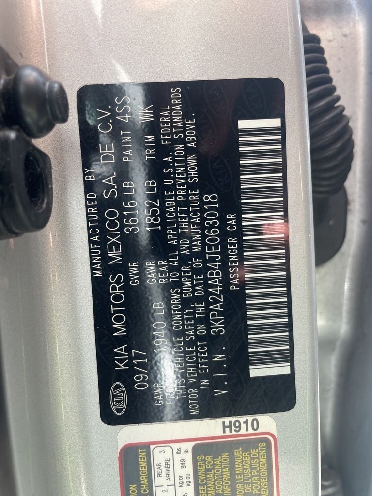 2018 Kia Rio LX