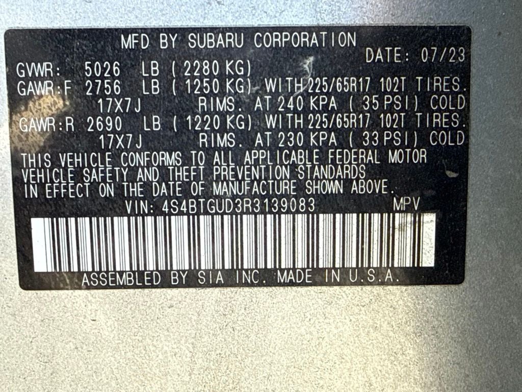 2024 Subaru Outback Wilderness