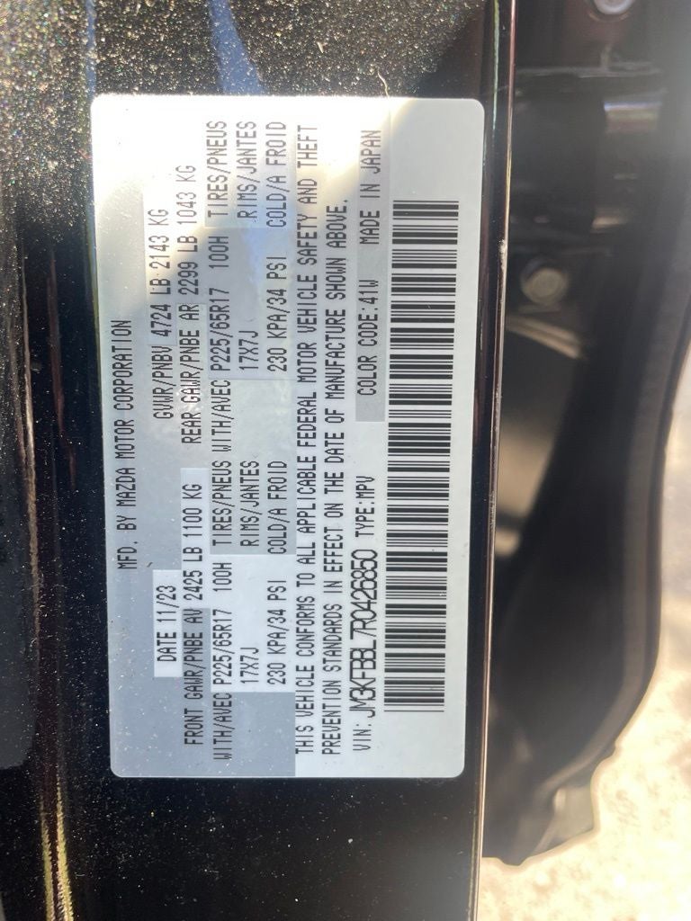 2024 Mazda Mazda CX-5 2.5 S Select Package