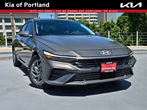 2025 Hyundai Elantra Hybrid Blue