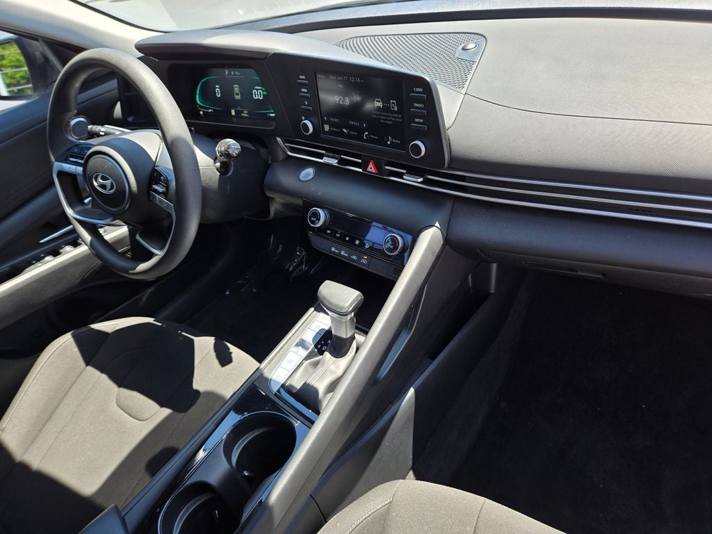 2025 Hyundai Elantra Hybrid Blue