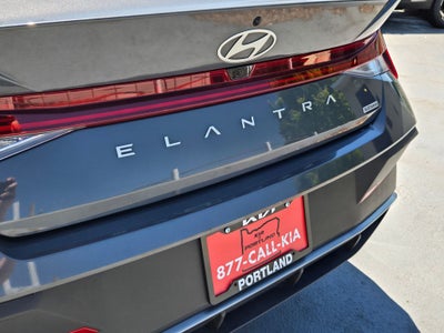 2025 Hyundai Elantra Hybrid Blue