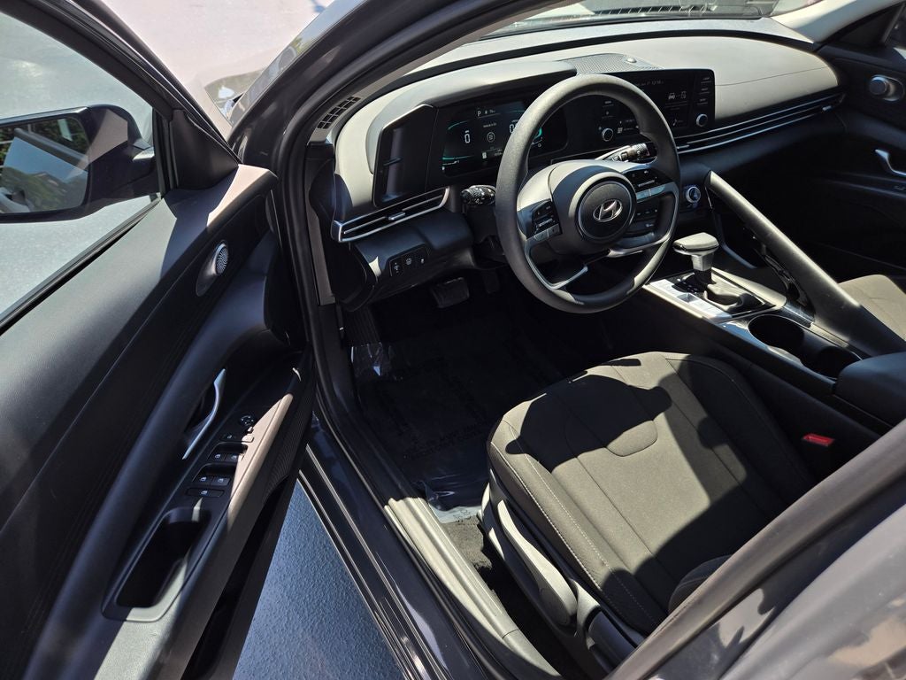 2025 Hyundai Elantra Hybrid Blue