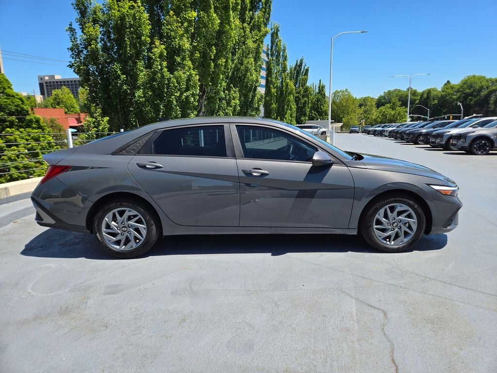 2025 Hyundai Elantra Hybrid Blue