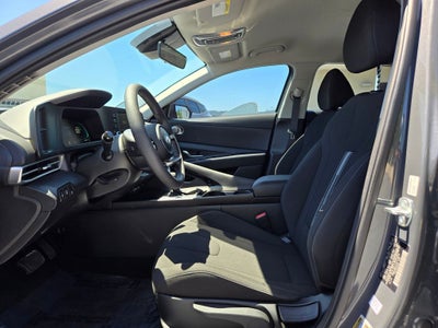 2025 Hyundai Elantra Hybrid Blue