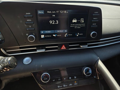 2025 Hyundai Elantra Hybrid Blue