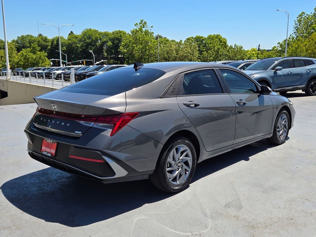2025 Hyundai Elantra Hybrid Blue