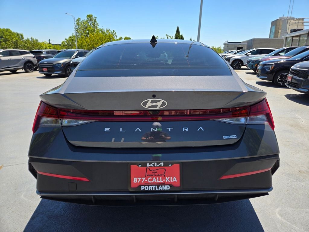 2025 Hyundai Elantra Hybrid Blue