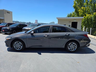 2025 Hyundai Elantra Hybrid Blue