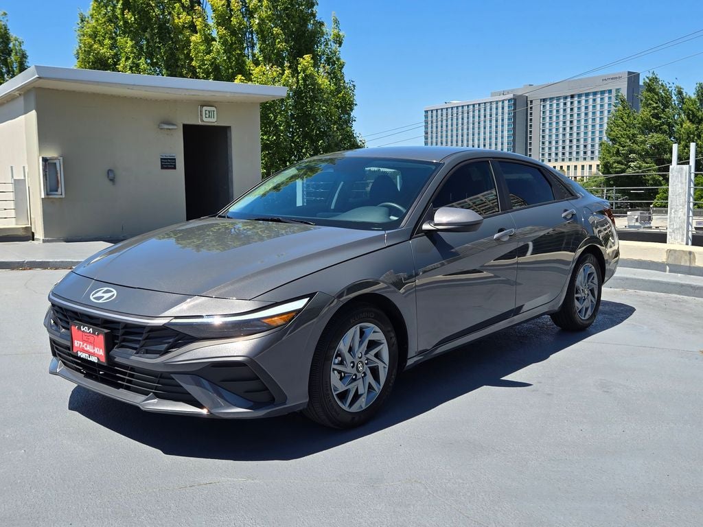2025 Hyundai Elantra Hybrid Blue