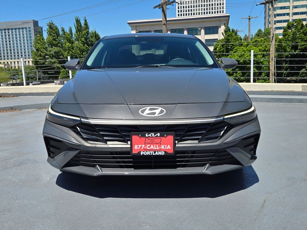 2025 Hyundai Elantra Hybrid Blue