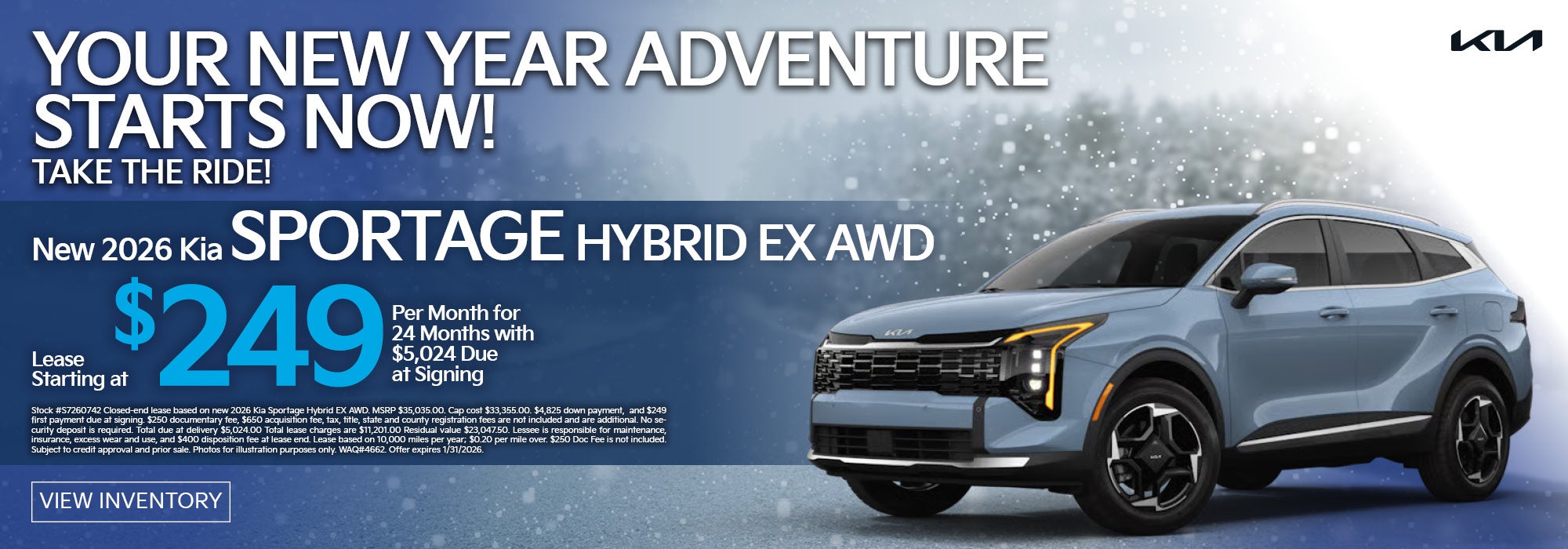 2026 Kia Sportage Hybrid EX AWD in Portland