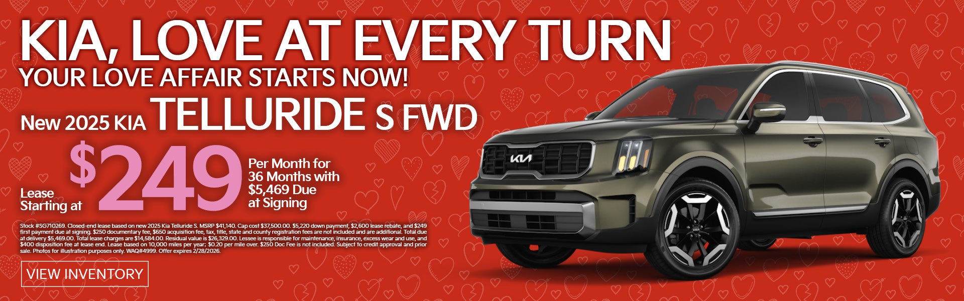 New 2025 Kia Telluride S FWD