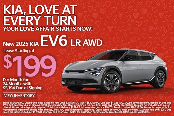 New 2025 Kia EV6 LR AWD