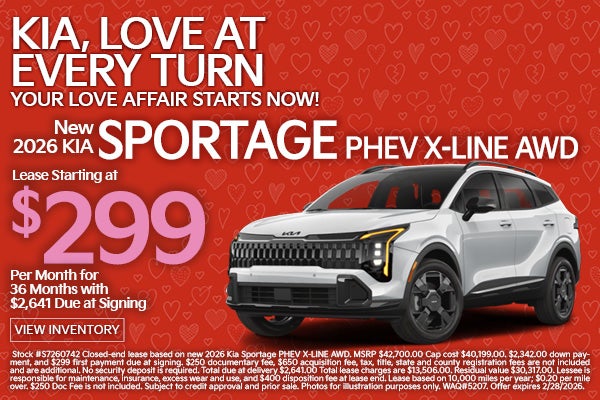 New 2026 Kia Sportage PHEV X-LINE AWD