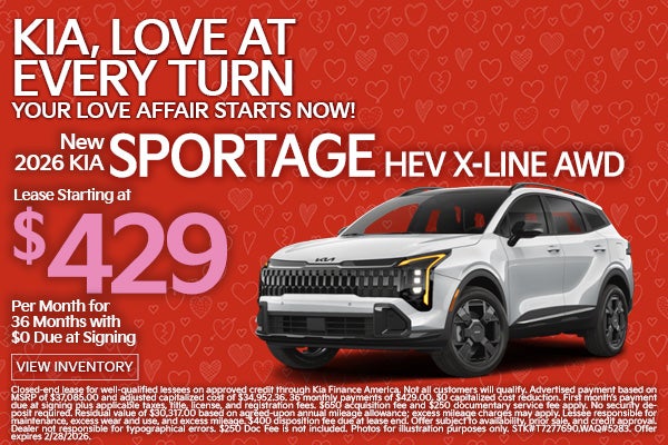 New 2026 Kia Sportage HEV X-LINE AWD