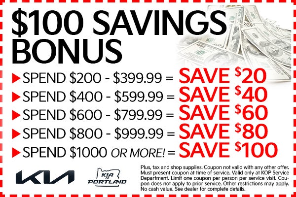 BONUS SAVINGS