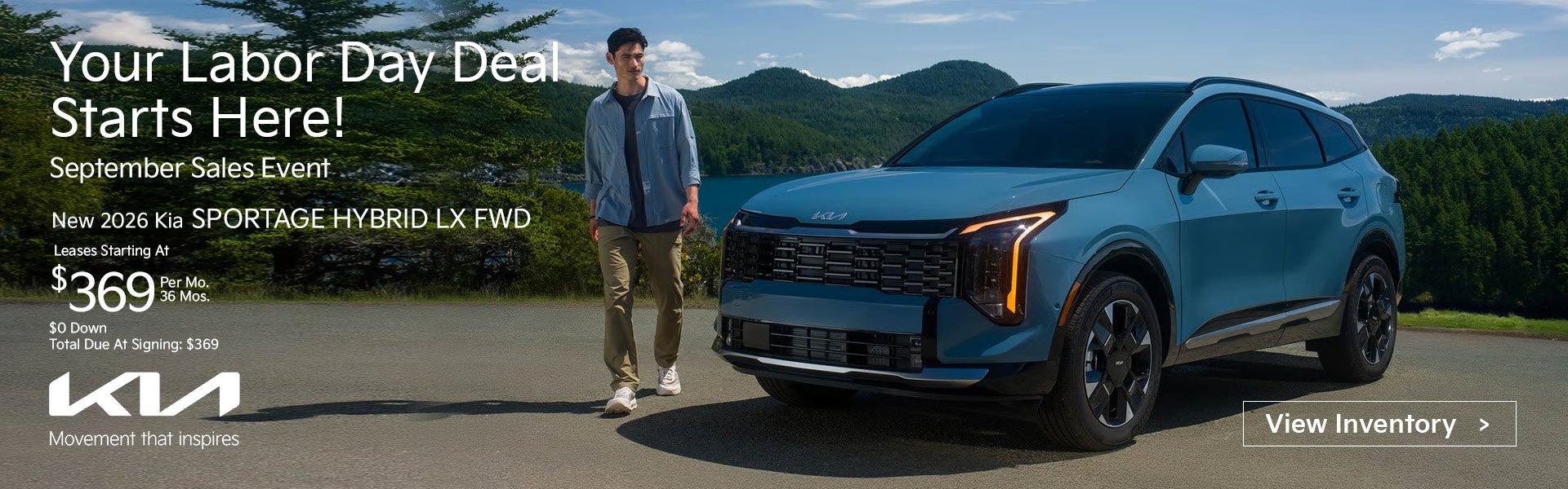 Sportage Hybrid 369/mo